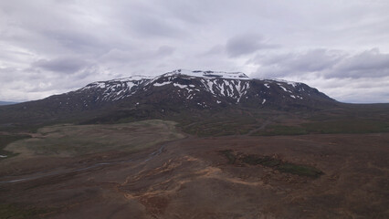The Blafell is a peak in South Iceland, located east of the glacier Langajökull and has an elevation of 1,047 meters.