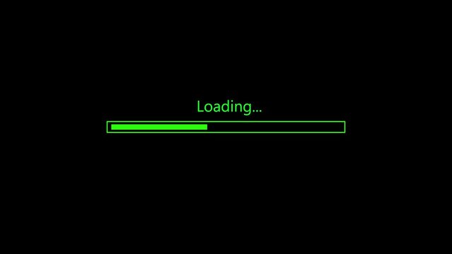 loading bar spinning load wheel. Waiting for download. on the white background.