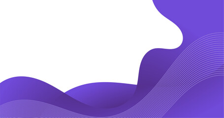 abstract purple curve background for business 