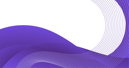 abstract purple curve background for business 