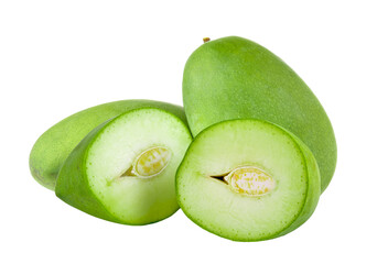 green mango on transparent png