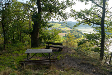 Edersee am Hochstein bei Asel Vöhl in Hessen