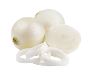 white onion on transparent png