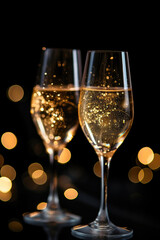 Celebrating Love: Sparkling Champagne Moments
