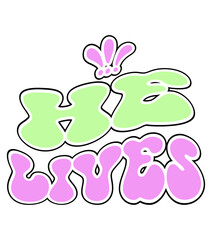 Retro Easter ,Craft Design. T-shirt Design. Illustration