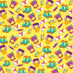 Pattern background about education