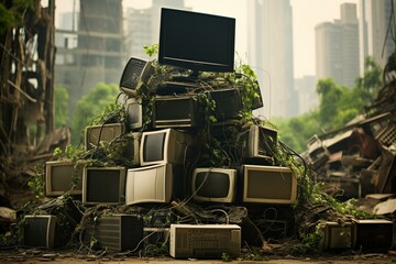Promoting eco-friendly habits through recycling e-waste. Generative AI
