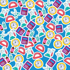 Pattern background about education