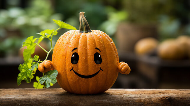jack o lantern pumpkin HD 8K wallpaper Stock Photographic Image
