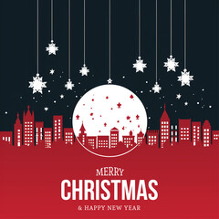 merry christmas background, modern merry christmas background with modern design
