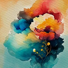 Watercolor background 