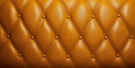 A detailed view of a brown leather upholstery fabric