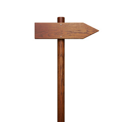 ein Wegweiser zeigt nach rechts