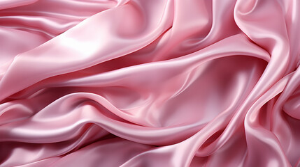 Fototapeta premium Abstract pink colored background of delicate silk delicate.