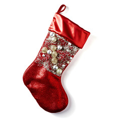 red christmas stocking