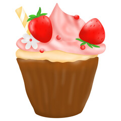 My hand painted cakes are brightly colored and can be decorated in many different ways.