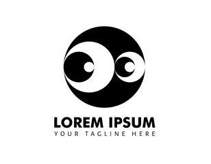 abstract logo, minimalist logo, business logo, company logo, emoji vector illustration