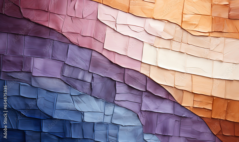 Wall mural abstract stone texture background in colorful color.