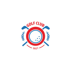 Golf Club Logo Badge Design Template