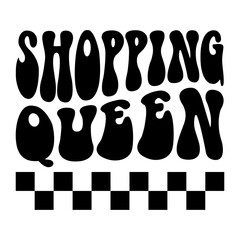 Shopping Queen Svg