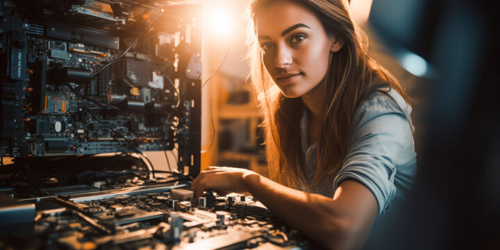 Assembling the Future: Portrait of a Computer Hardware Engineer