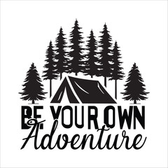 Stylish , fashionable  and awesome Adventure typography art and illustrator