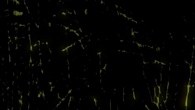 An image showing a black background with scattered yellow spots that can be utilized as a textured design element or background in various creative projects