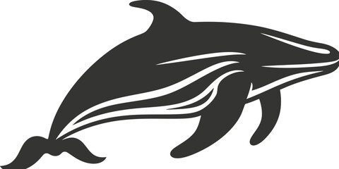 Humpback whale icon