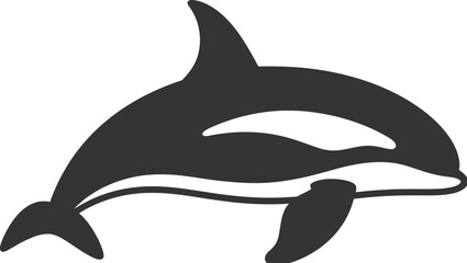 Killer whale icon
