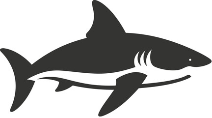 Hammerhead shark icon - obrazy, fototapety, plakaty
