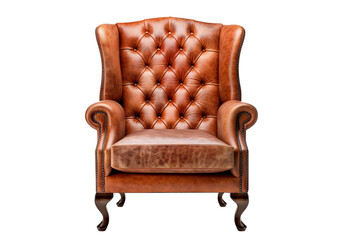 Stylish designer armchair, cut out