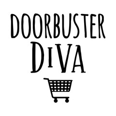 Doorbuster Diva Svg
