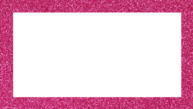 Pink glitter photo card frame, pink photo frame