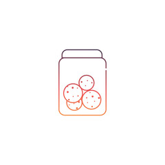Biscuits bottle icon