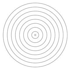 Concentric circle elements. Element for graphic web design, Template for print, textile, wrapping, decoration, vector illustration. geometric shapes circle.