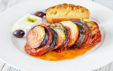 Briam Greek Vegetable Bake