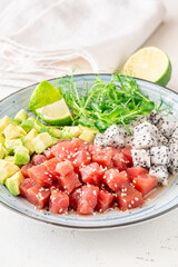 Hawaiian tuna poke