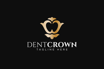 dental clinic flower modern concept logo design template