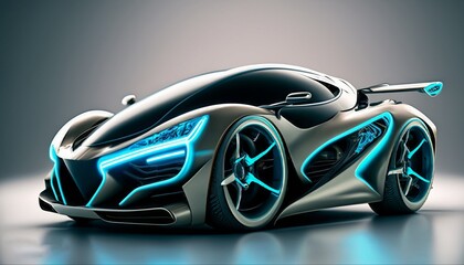 futuristic car inspired by mantis