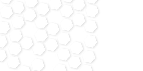 Abstract White Hexagonal Background. Luxury White Pattern. honeycomb white Background white and hexagon abstract background.	