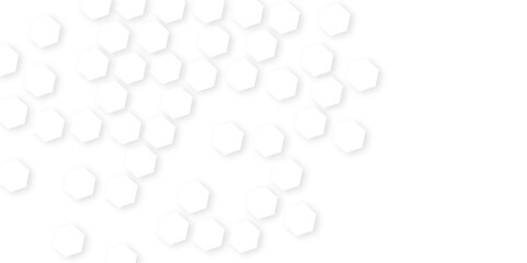 Abstract White Hexagonal Background. Luxury White Pattern. honeycomb white Background white and hexagon abstract background.	