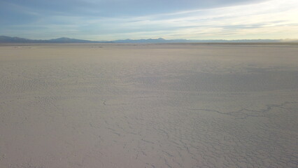 Famous salt flats in northwestern Argentina