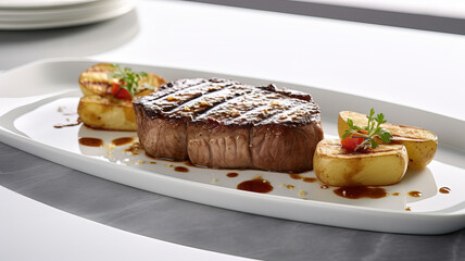 Grilled Sizzling Juicy Steak