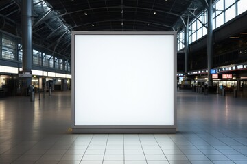 Mock up Corporate branding frame. isolate background. Generative AI