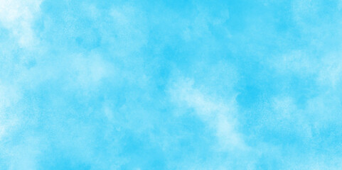 Hand painted abstract soft sky blue watercolor sky and clouds, Watercolor illustration art marble painting abstract blue color texture, Stain artistic vector used as being an element, design and card.