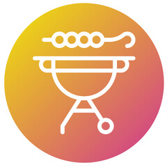 Bbq Vector Icon Design Illustration