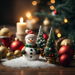 Christmas decoration  illustration