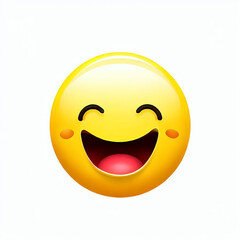 Fototapeta premium happy emoji, emoji, smiley, smile, face, emoticon