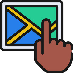 Interactive Map Icon