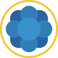 Atoms Circle Icon
